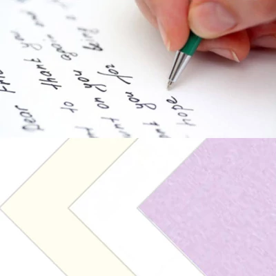 Original papier, štruktúrovaný, elegantný listový papier, A4 - v rôznych farbách