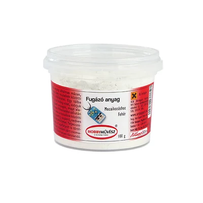 Mozaiková škárovacia hmota, 100 g - biela
