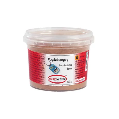 Mozaiková škárovacia hmota, 100 g - hnedá