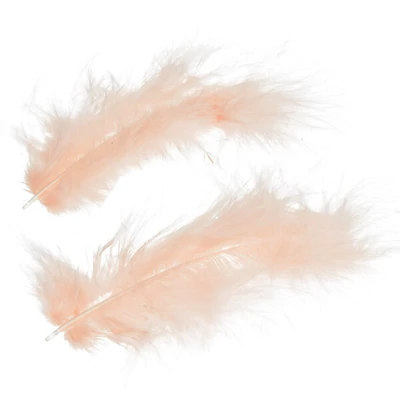 Marabu perie - losos, 8-10 cm, 22 ks/bal