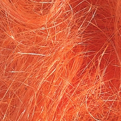 Sisalová vlákna, 50 g - oranžová