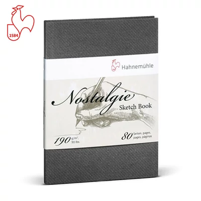 Náčrtník a skicár Hahnemühle Nostalgie, 190 g, 40 listov - A4