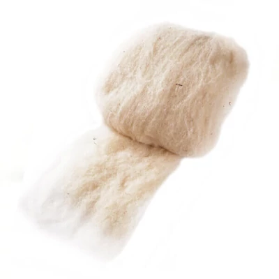 Vlna na plstenie, 100 g - prírodná