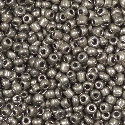 Koráliky, kovové, 2 mm - olovo