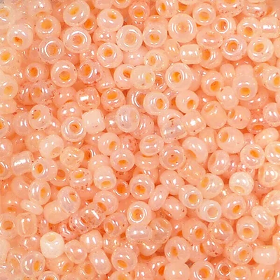 Koráliky, Perleťovéové 2 mm - broskyňa