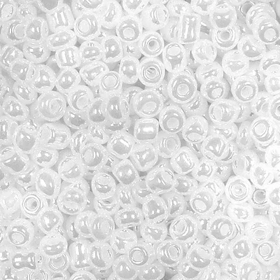 Perleťové koráliky, 2 mm - biele