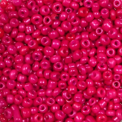 Koráliky, jednofarebné, 2 mm - pink