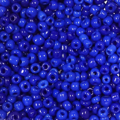 Koráliky, jednofarebné, 2 mm - tmavo modré