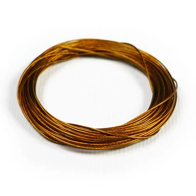 Šperkársky drôt, 0,38 mm - zlatý