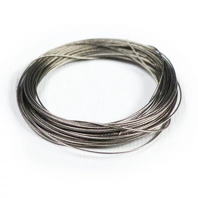 Šperkársky drôt, 0,38 mm - ródiový