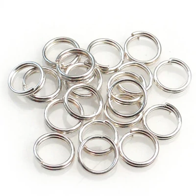 Montážny krúžok, dvojitý - rhodium