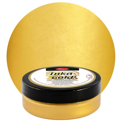 Metalická náterová pasta Inka Gold, 50 g - gold