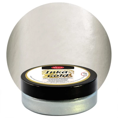 Metalická náterová pasta Inka Gold, 50 g - silber