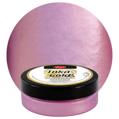 Metalická náterová pasta Inka Gold, 50 g - magenta