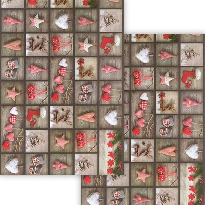 Fotokartón, 49,5x68 cm - Alpské Vianoce