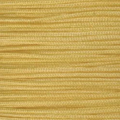 Šnúrka na šperky, 0,5 mm tenká, v metroch - 07, žltá