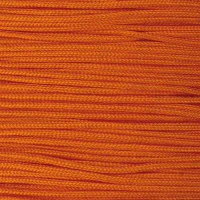 Šnúrka na šperky, 0,5 mm tenká, v metroch - 16, oranžová