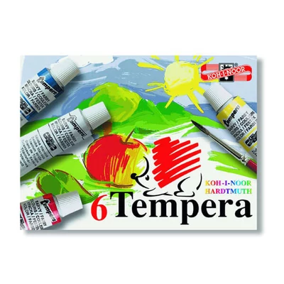 Sada temperových farieb KOH-I-NOOR Ježko - 6x16 ml
