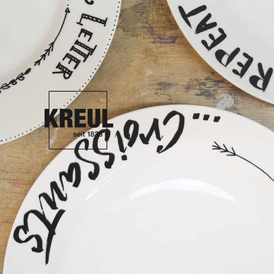 Porcelánfilc, HobbyLine Calligraphy - fekete, 16471