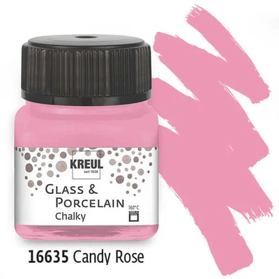 Farba na sklo a porcelán, Kreul, Chalky - 35 cukrík