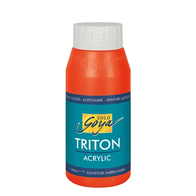 Akrylová farba Kreul Solo Goya Triton, 750 ml - 03, genuine red