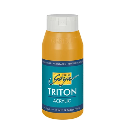 Akrylová farba Kreul Solo Goya Triton, 750 ml - 04, light brilliant ocher