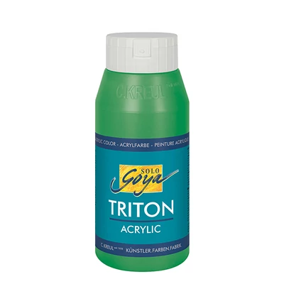 Akrylová farba Kreul Solo Goya Triton, 750 ml - 06, permanent green