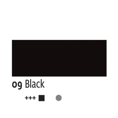 Akrylová farba Kreul Solo Goya Triton, 750 ml - 09, black