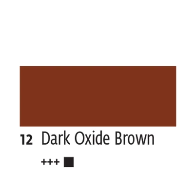 Akrylová farba Kreul Solo Goya Triton, 750 ml - 12, dark oxide brown