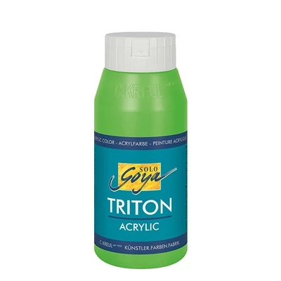 Akrylová farba Kreul Solo Goya Triton, 750 ml - 22, yellowish green