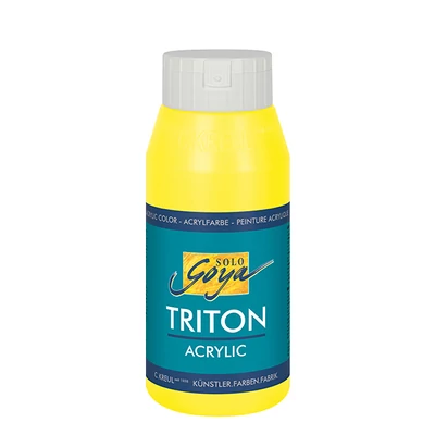 Akrylová farba Kreul Solo Goya Triton, 750 ml - 26, citron