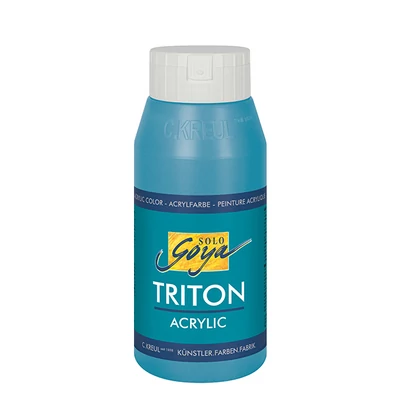 Akrylová farba Kreul Solo Goya Triton, 750 ml - 46, turquoise blue