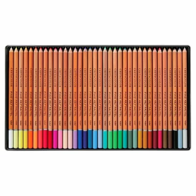 Sada pastelových ceruziek Cretacolor Fine Art Pastel - 36 ks, v kovovej krabičke