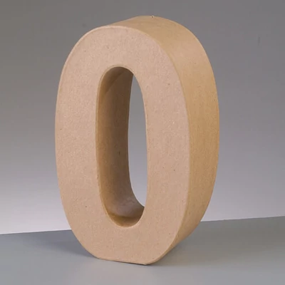 Číslo z papier-mache - 0,10 cm