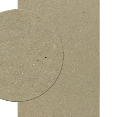 Prírodný papier A4, 100 g - modrosivý