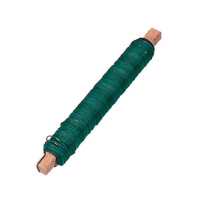 Aranžérsky drôt do kvetov, 0,7 mm, 100 g - zelený