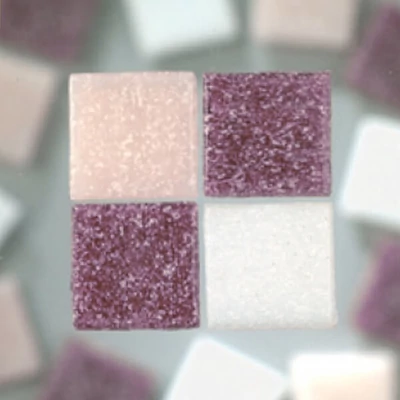 Mozaika MosaixPro, 1x1 cm - mix 41 fialová