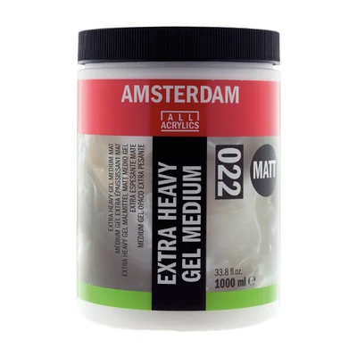 Talens Amsterdam 022 extra heavy gel médium, 1000 ml - matný