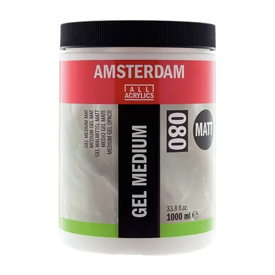 Talens Amsterdam 080 gel médium, 1000 ml - matný