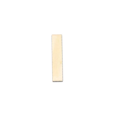 Drevené písmeno, 40x2 mm - I