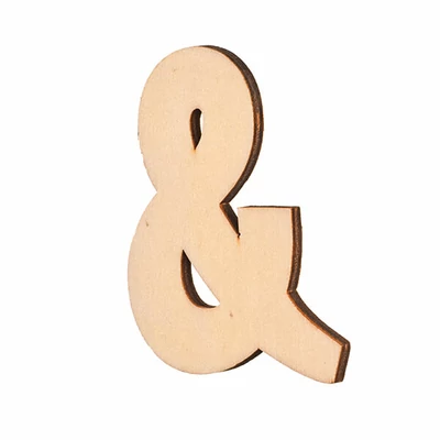 Drevený znak, 80x5 mm - &