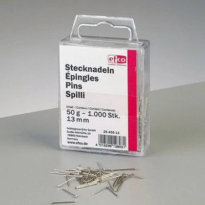 Špendlík- 13 mm, poniklovaný