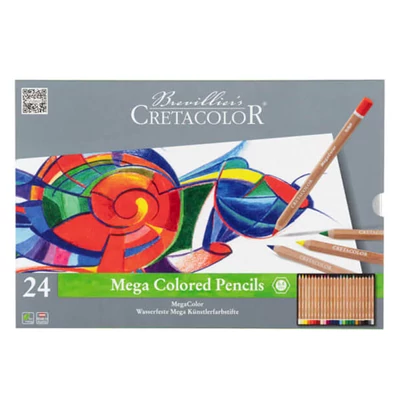 Sada farebných ceruziek Cretacolor MegaColor - 24 ks