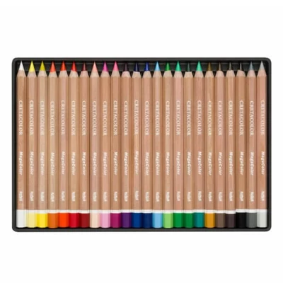 Sada farebných ceruziek Cretacolor MegaColor - 24 ks