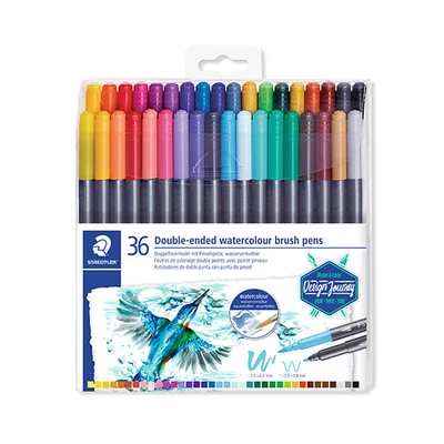 Sada štetcov, Staedtler, Design Journey, obojstranná - 36 ks