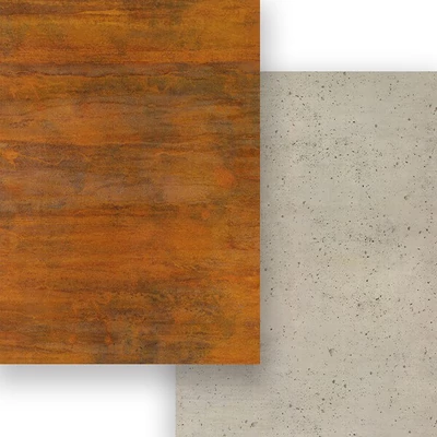 Fotokartón, 50x70 cm - Hrdza, betón