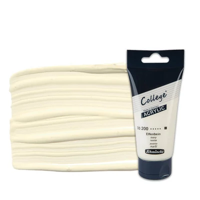 Akrylová farba Schmincke College, 75 ml - 200, ivory