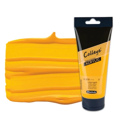Akrylová farba Schmincke College, 200 ml - 230, indian yellow