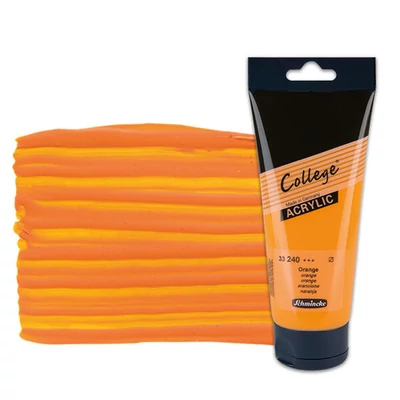 Akrylová farba Schmincke College, 200 ml - 240, orange