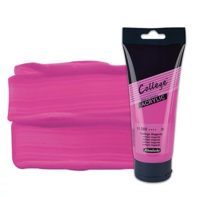 Akrylová farba Schmincke College, 200 ml - 350, college magenta